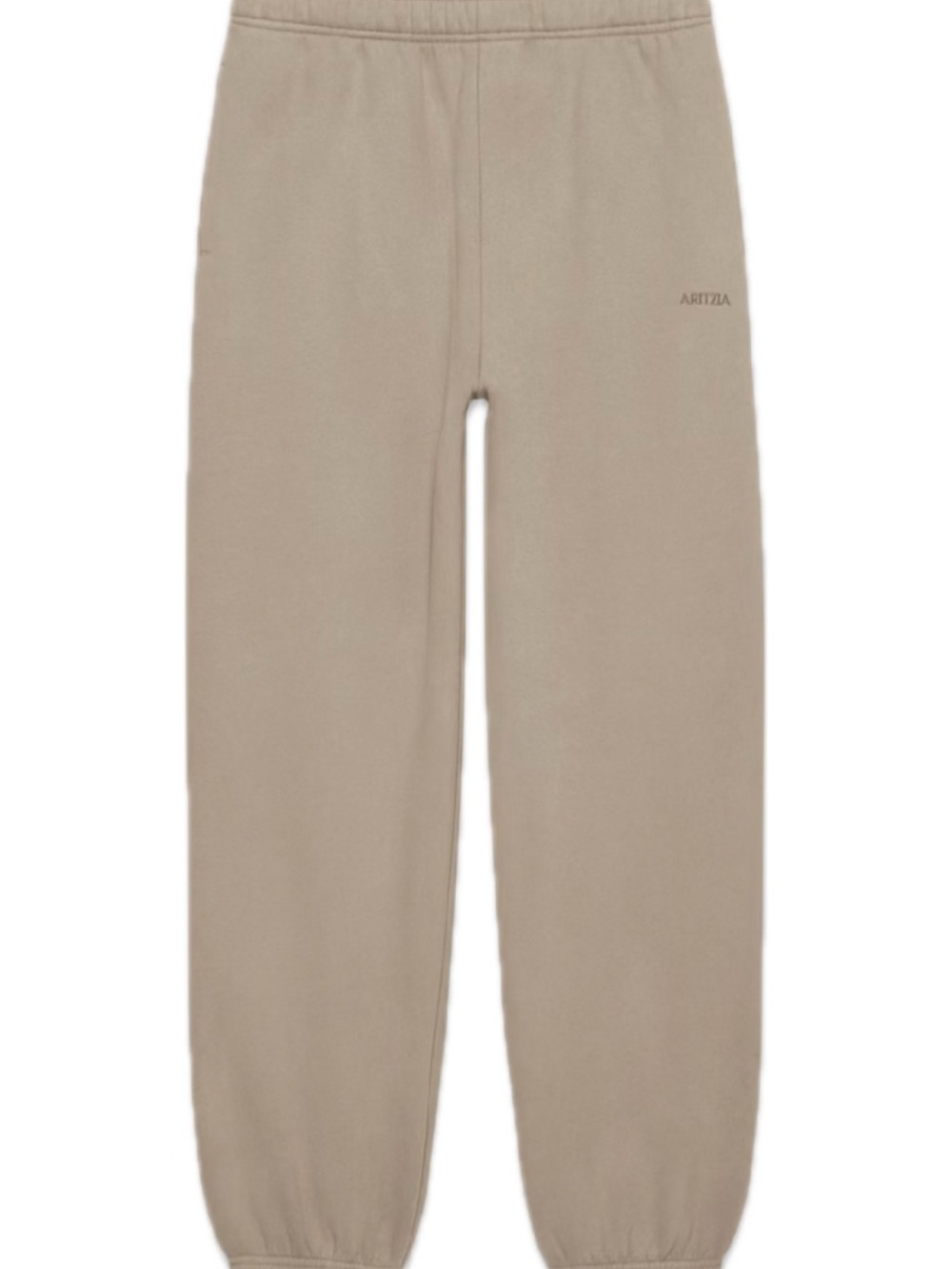 Aritzia Beige/Taupe Jogger Sweatpants
